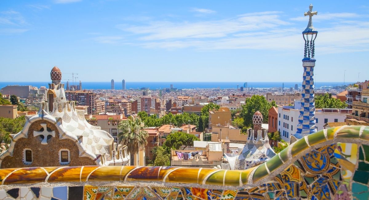 Vistas desde el Parque Guell