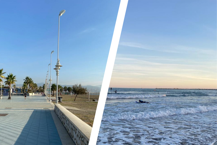playa málaga