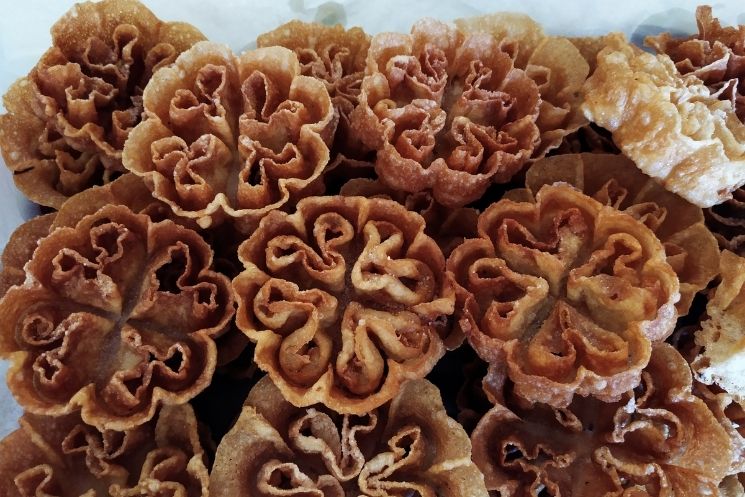 flores fritas