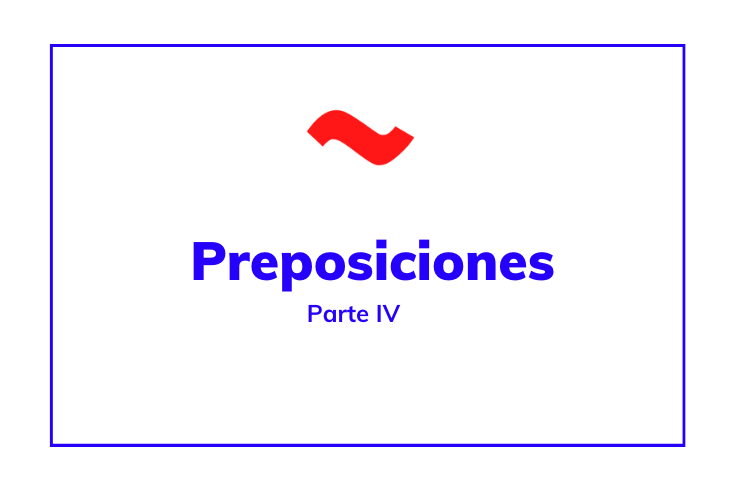 preposiciones